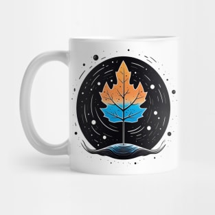 Maple Leaf abstract Design Celebrate Canada Day with Pride and style Mug